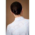 Alessandro Albanese Women's Elena Short Sleeve Show Shirt - White - Alessandro Albanese - Equiluxe Tack