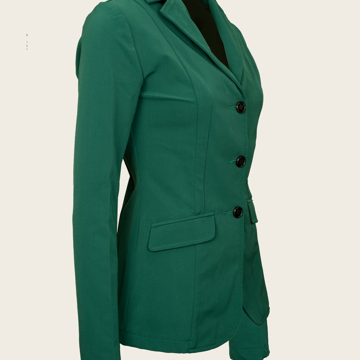 Alpine Green Competition Show Jacket - Espoir Equestrian - Equiluxe Tack