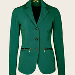 Alpine Green Lightweight Show Jacket - Espoir Equestrian - Equiluxe Tack