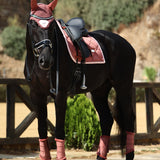 Equestrian Stockholm Ear Bonnet Amber Rose