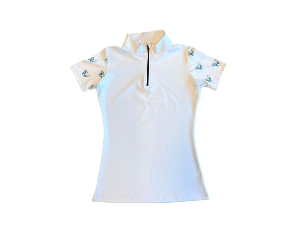 American Equus "Blue Boy" Women's Short Sleeve Sun Shirt - American Equus - Equiluxe Tack