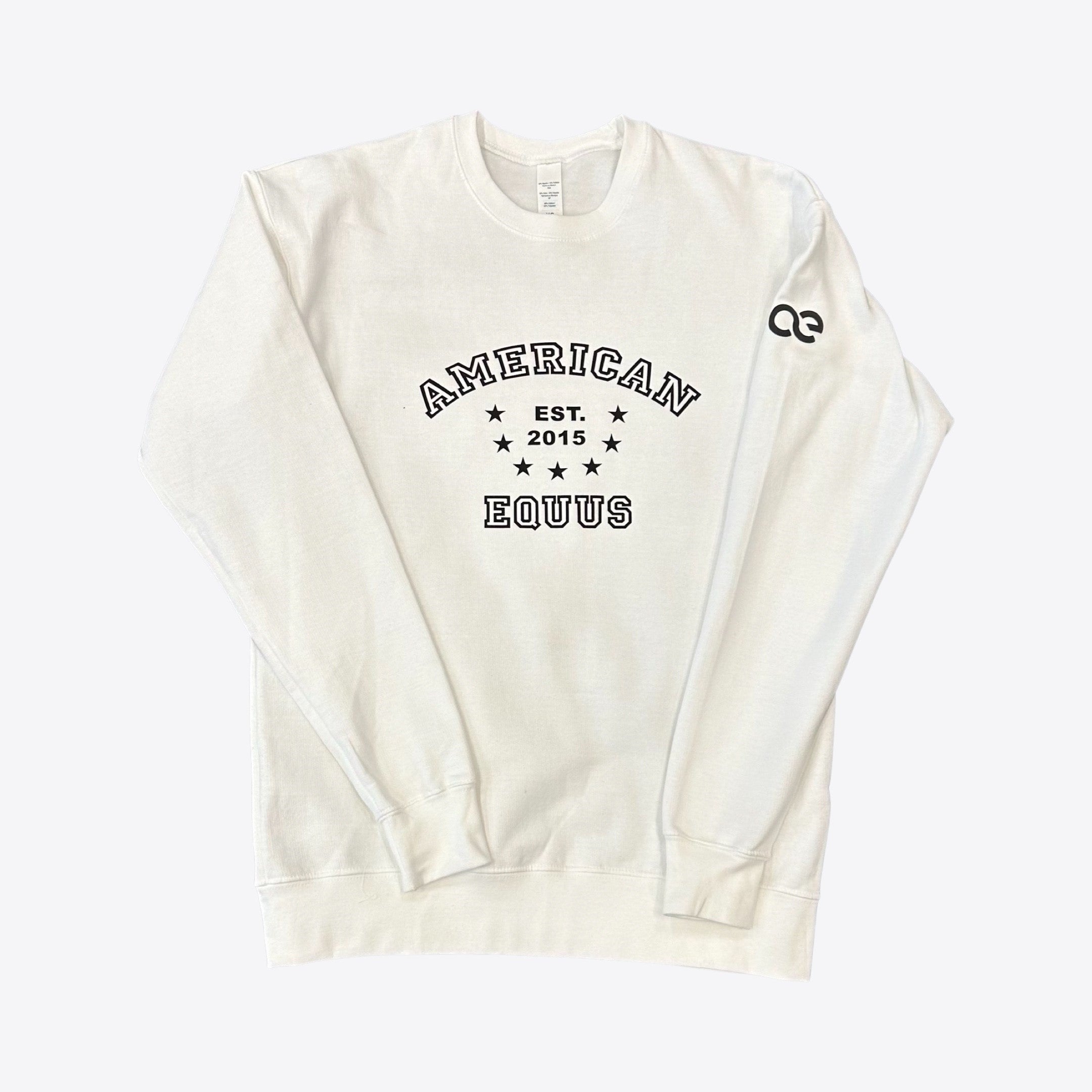 American Equus Collegiate Crewneck Sweatshirt - American Equus - Equiluxe Tack