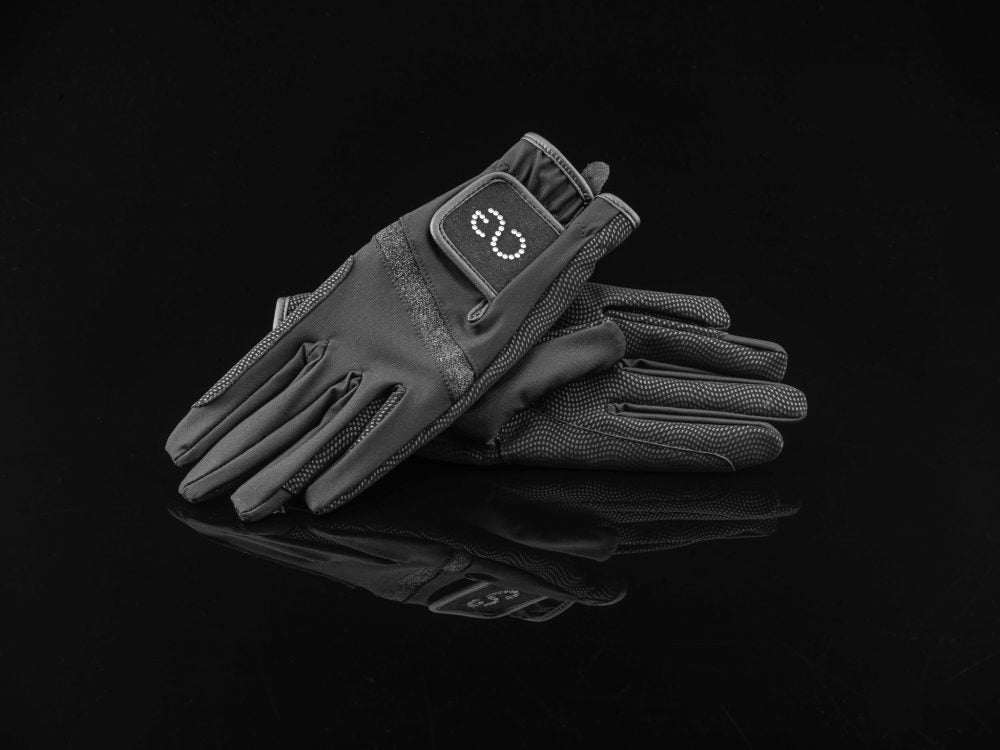 American Equus Crystal Edition Signature Equestrian Riding Gloves - American Equus - Equiluxe Tack