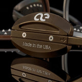 American Equus "Elite" English Stirrups Bronze Chrome - American Equus - Equiluxe Tack