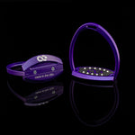 American Equus "Elite" English Stirrups Illusion Violet - American Equus - Equiluxe Tack