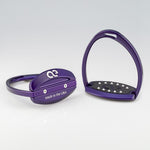 American Equus "Elite" English Stirrups Lamborghini Purple - American Equus - Equiluxe Tack