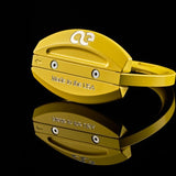 American Equus "Elite" English Stirrups Speed Yellow - American Equus - Equiluxe Tack