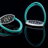 American Equus "Elite" English Stirrups Tiffany Blue - American Equus - Equiluxe Tack