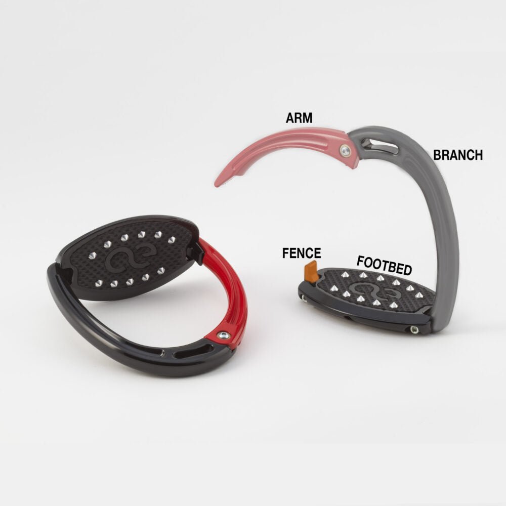 American Equus Elite "Escape" Safety Stirrups SLANT10 Edition - American Equus - Equiluxe Tack