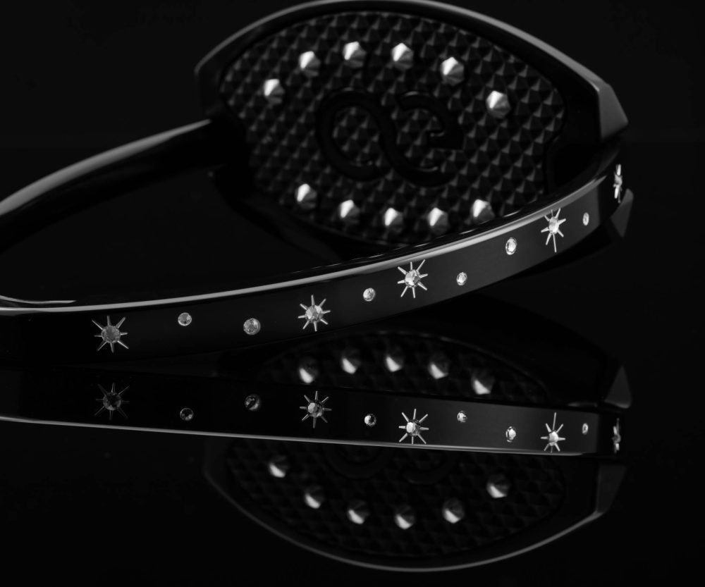 American Equus English Elite Stirrups Shooting Star Edition - American Equus - Equiluxe Tack