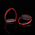 American Equus English Elite Stirrups Shooting Star Edition - American Equus - Equiluxe Tack