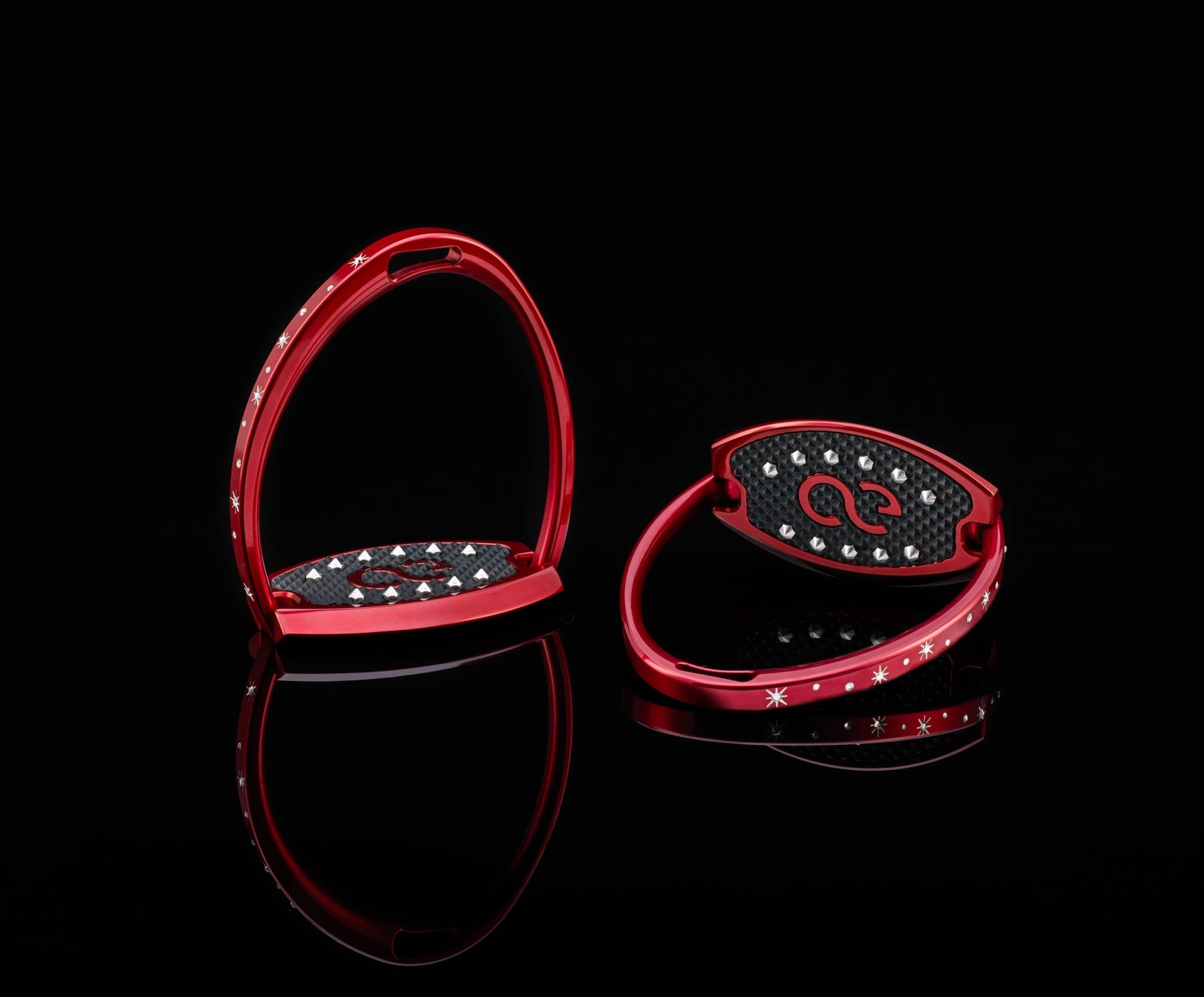 American Equus English Elite Stirrups Shooting Star Edition - American Equus - Equiluxe Tack