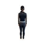 American Equus HoofBeats Long Sleeve Sun Shirt - Black - Equiluxe Tack