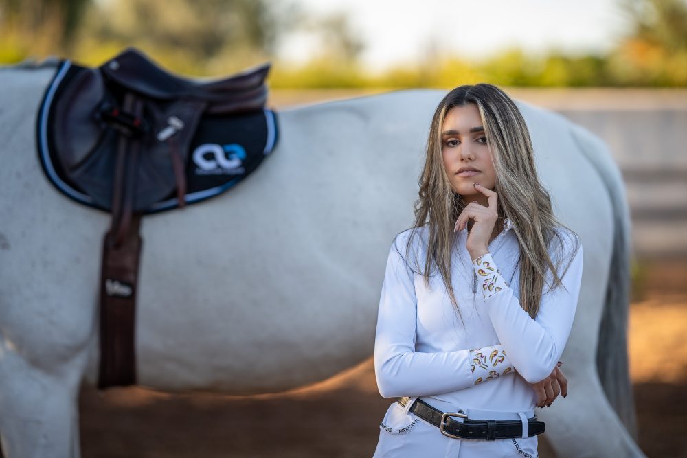 American Equus HoofBeats Long Sleeve Sun Shirt - American Equus - Equiluxe Tack