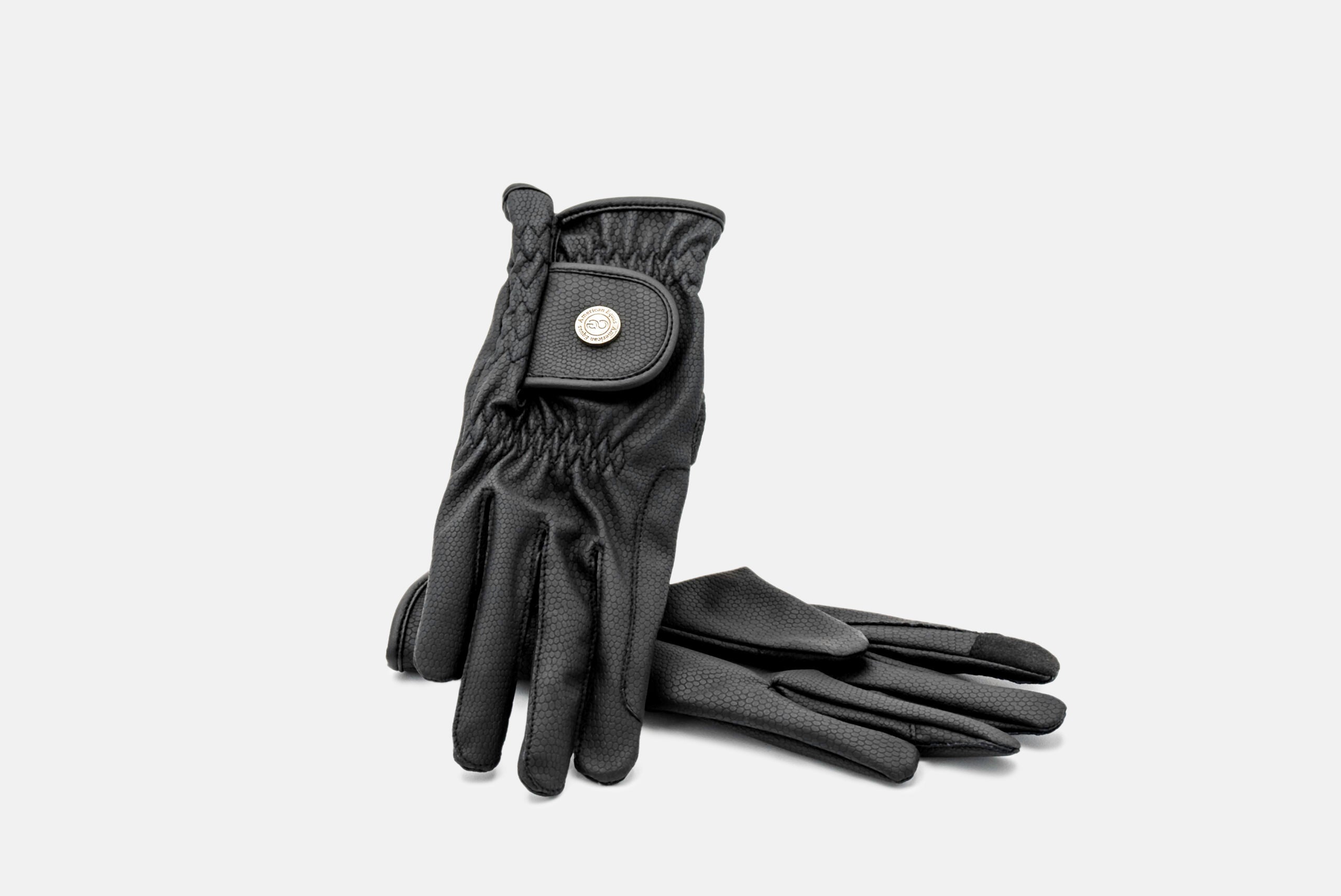 American Equus Hunter Grand Signature Equestrian Riding Gloves - Equiluxe Tack