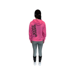 American Equus Puffy Signature Fleece Hoodie Pink - Equiluxe Tack