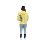 American Equus Puffy Signature Fleece Hoodie Yellow - Equiluxe Tack