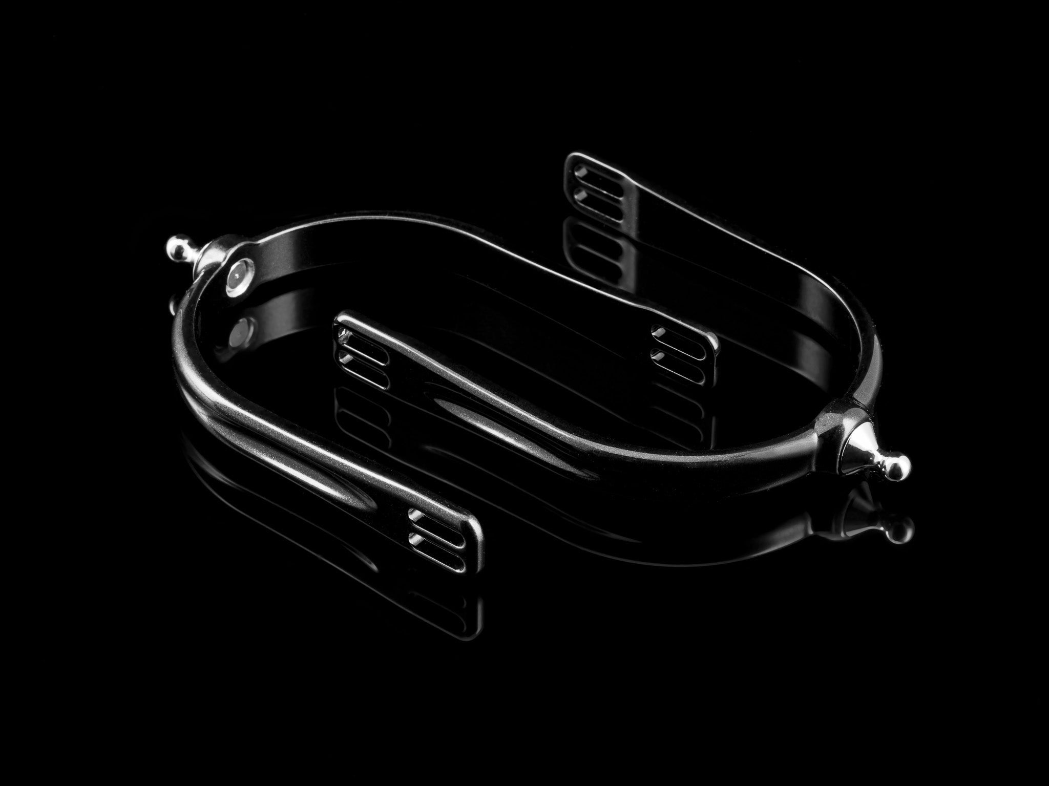 American Equus Quik - X Interchangeable English Spurs Illusion Black - American Equus - Equiluxe Tack