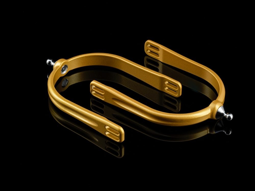 American Equus Quik - X Interchangeable English Spurs Illusion Gold - American Equus - Equiluxe Tack