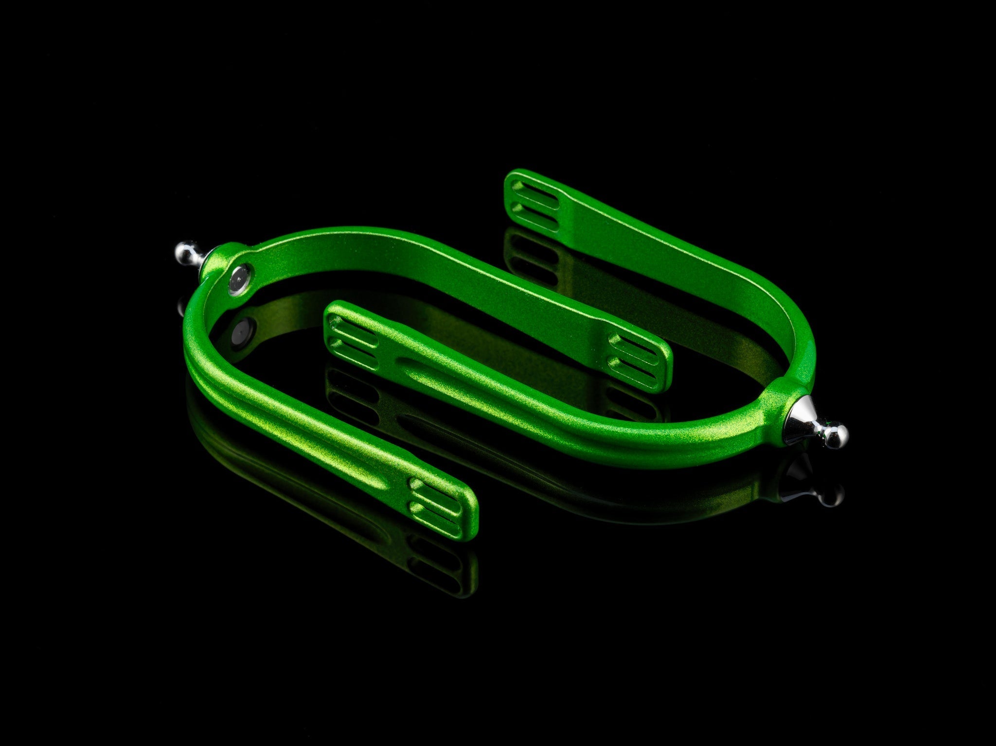 American Equus Quik - X Interchangeable English Spurs Illusion Green - American Equus - Equiluxe Tack
