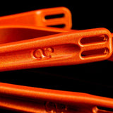 American Equus Quik - X Interchangeable English Spurs Illusion Orange - American Equus - Equiluxe Tack