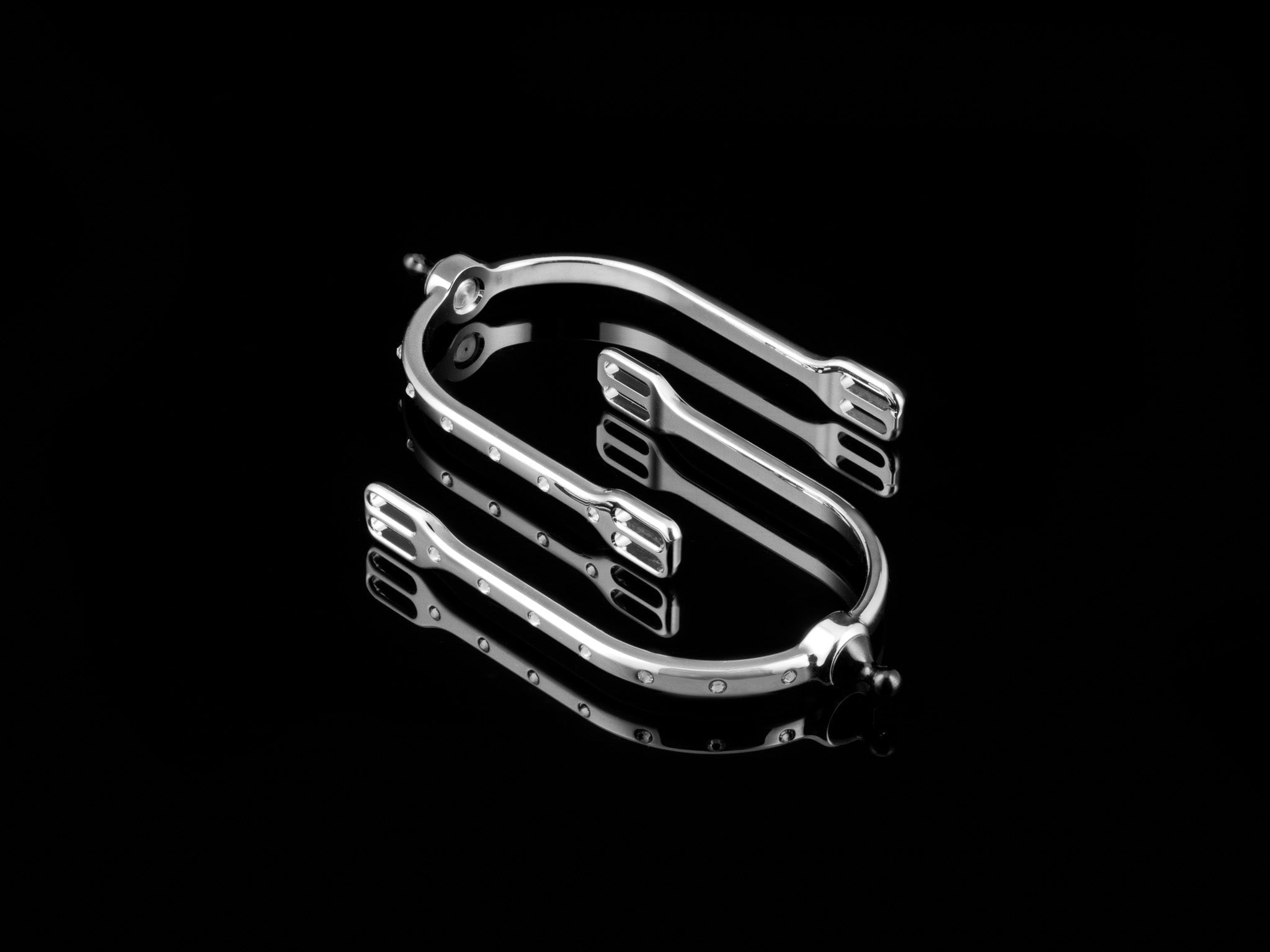 American Equus Quik - X Slim Interchangeable English Spurs - Crystal Edition - American Equus - Equiluxe Tack