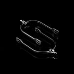 American Equus Quik-X SLIM Interchangeable English Spurs Illusion Black - Equiluxe Tack