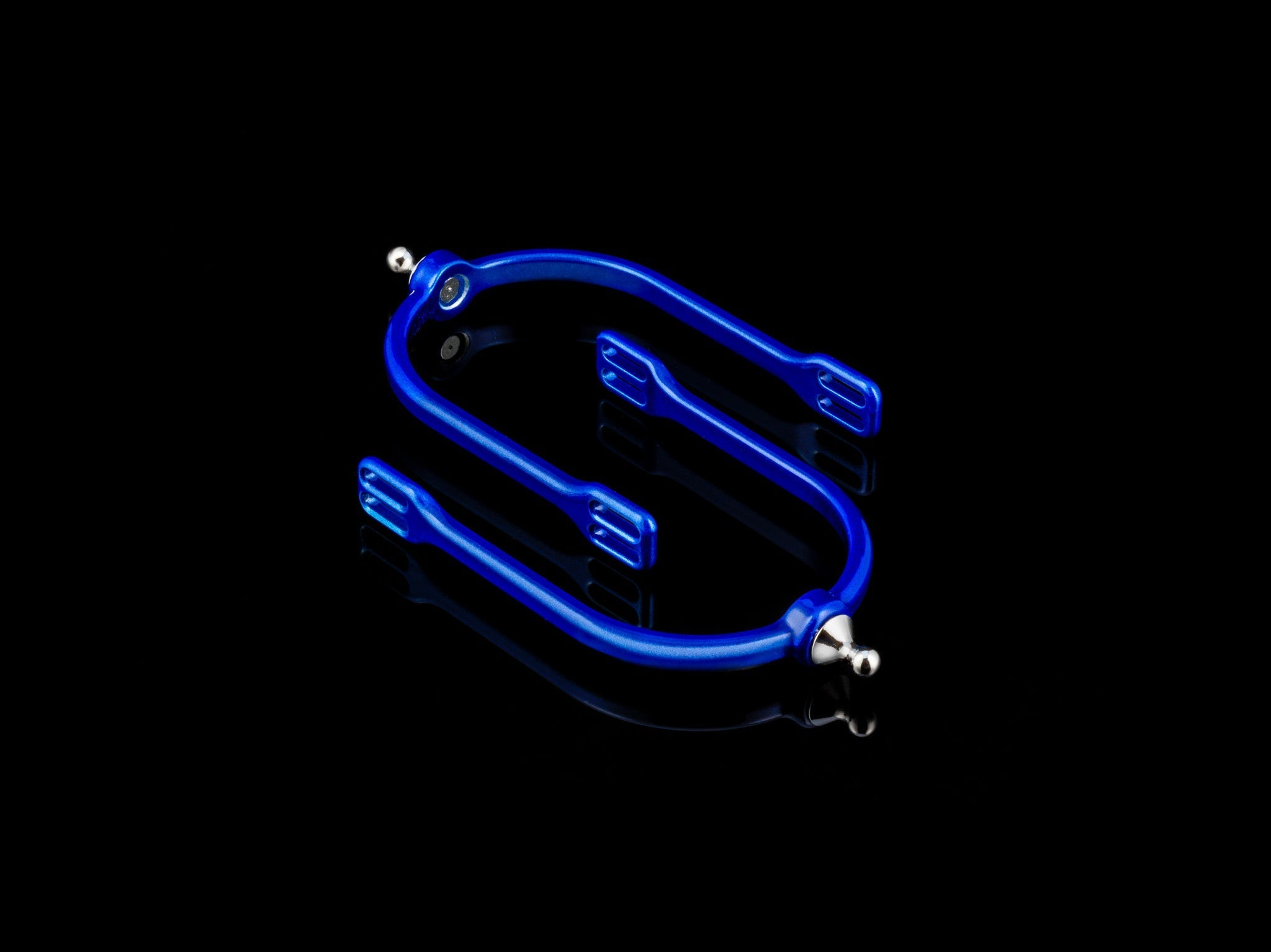 American Equus Quik-X SLIM Interchangeable English Spurs Illusion Blue - Equiluxe Tack