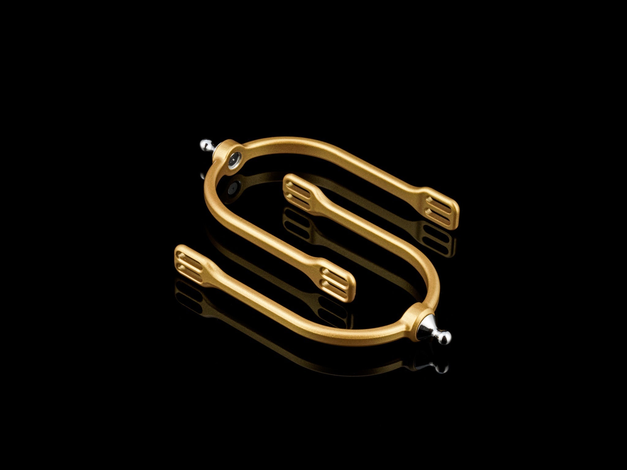 American Equus Quik-X SLIM Interchangeable English Spurs Illusion Gold - Equiluxe Tack