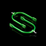 American Equus Quik-X SLIM Interchangeable English Spurs Illusion Green - Equiluxe Tack