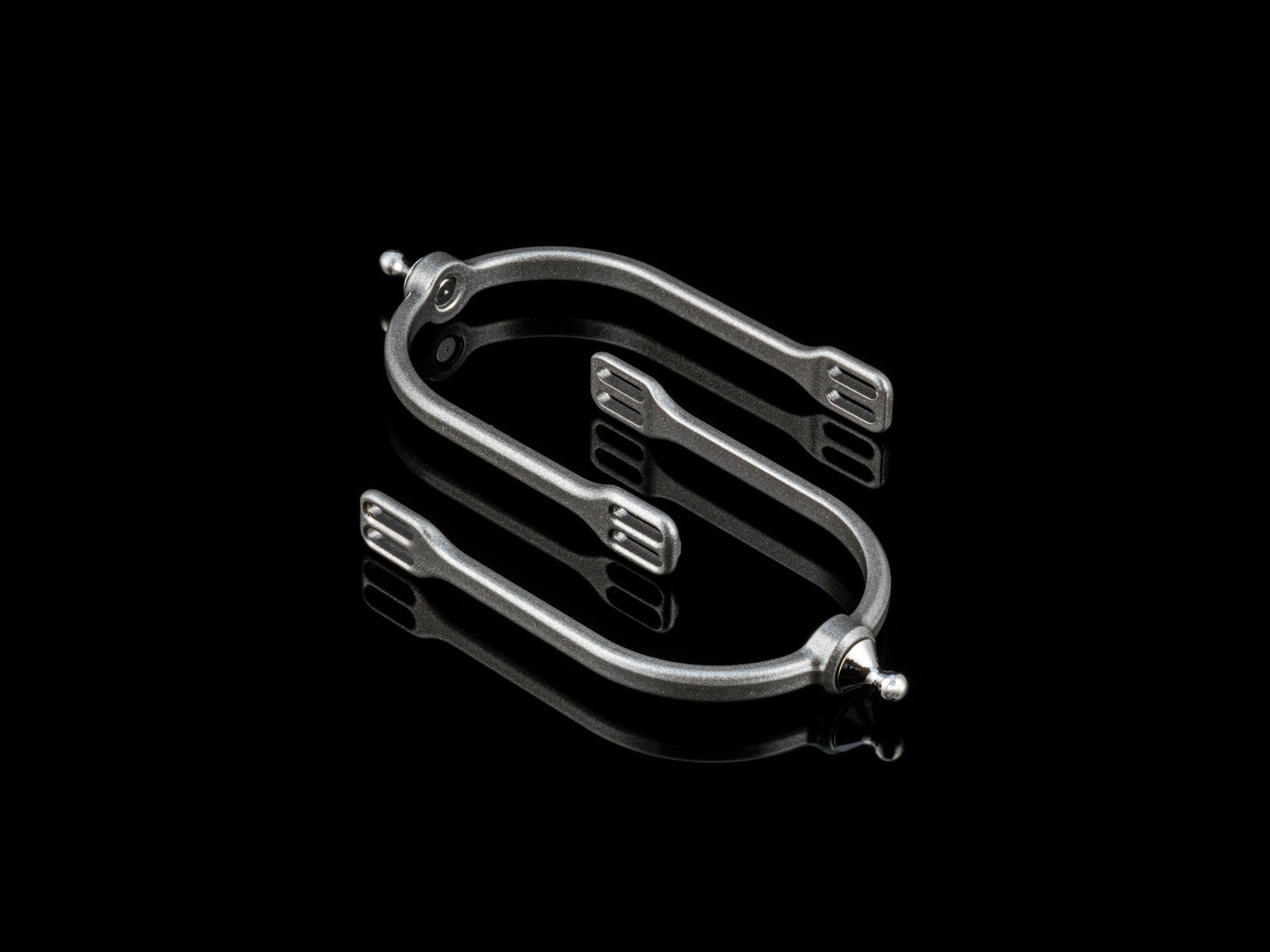 American Equus Quik-X SLIM Interchangeable English Spurs Illusion Grey - Equiluxe Tack