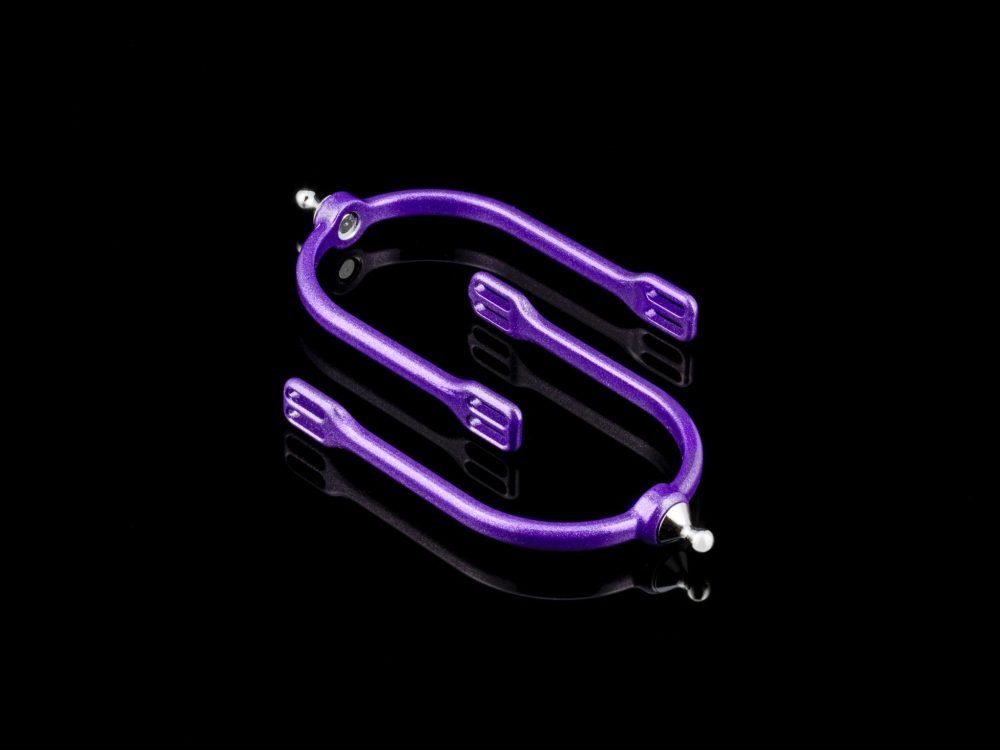 American Equus Quik-X SLIM Interchangeable English Spurs Illusion Purple - Equiluxe Tack