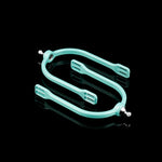 American Equus Quik-X SLIM Interchangeable English Spurs Illusion Tiffany Blue - Equiluxe Tack