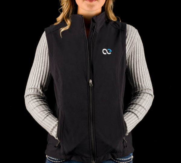 American Equus Signature Logo Pro Fleece Vest - Full Zip - Equiluxe Tack