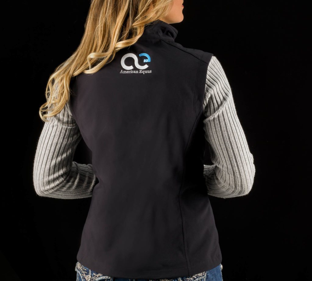 American Equus Signature Logo Pro Fleece Vest - Full Zip - Equiluxe Tack
