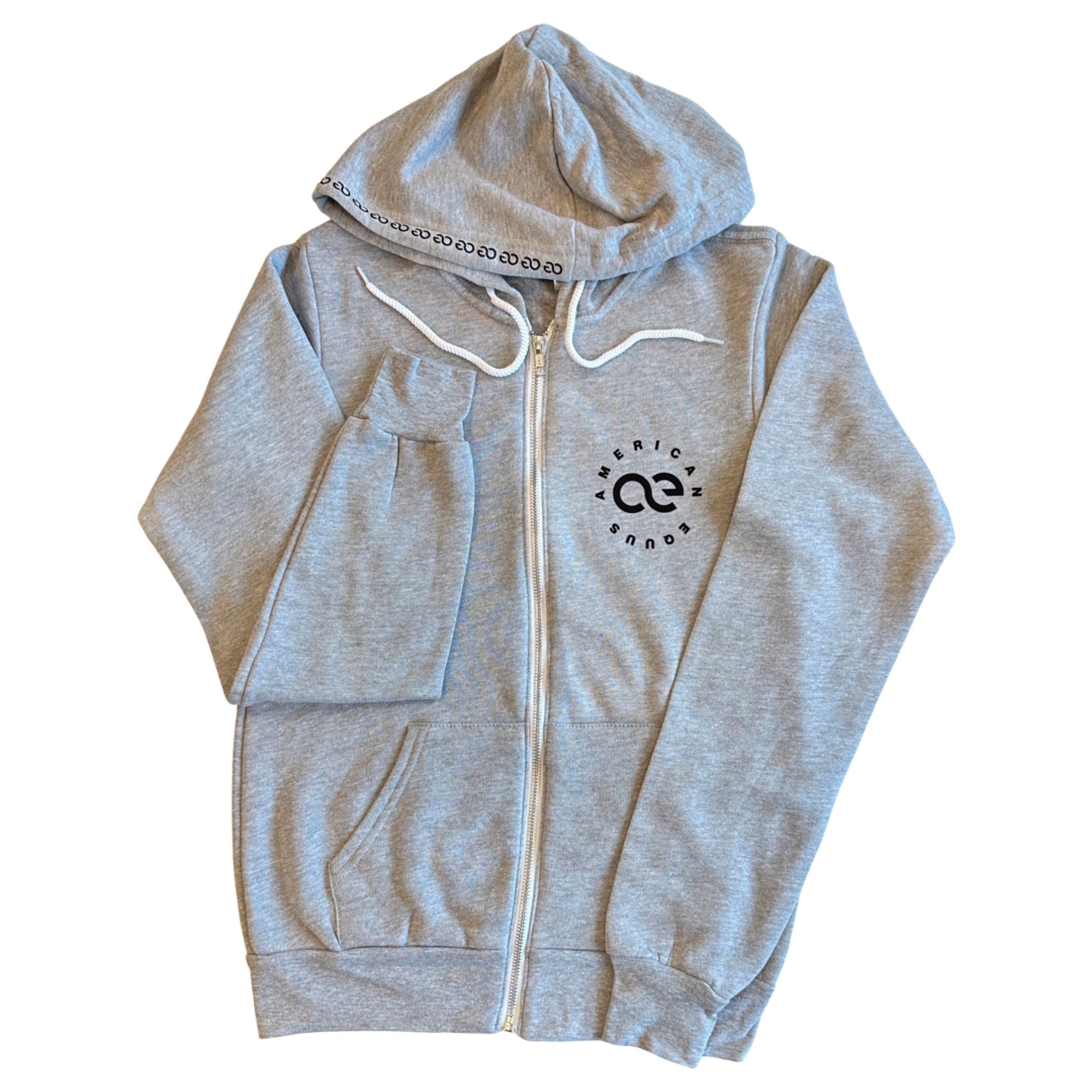 American Equus Signature Logo Zip-Up Hoodie - Equiluxe Tack