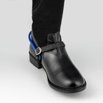 American Equus Spur-Tech Performance Spur Straps Sparkle Black - Equiluxe Tack
