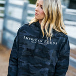 American Equus Technical Training Camo Crop Top Hoodie - American Equus - Equiluxe Tack