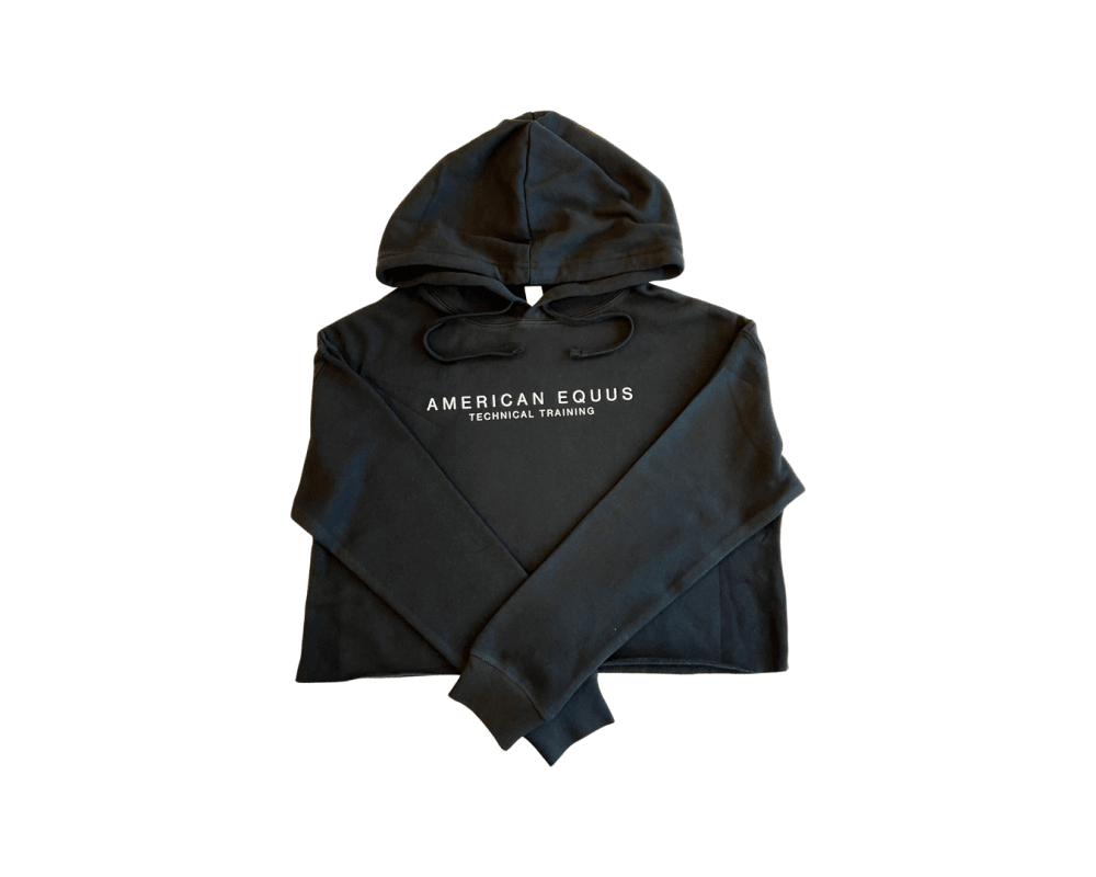 American Equus Technical Training Cropped Top Hoodie - American Equus - Equiluxe Tack