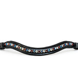 Americana 1 Black Patent Browband - Halter Ego® - Equiluxe Tack