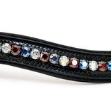 Americana 1 Black Patent Browband - Halter Ego® - Equiluxe Tack