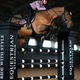 Equestrian Stockholm Jump Saddle Pad Anemone