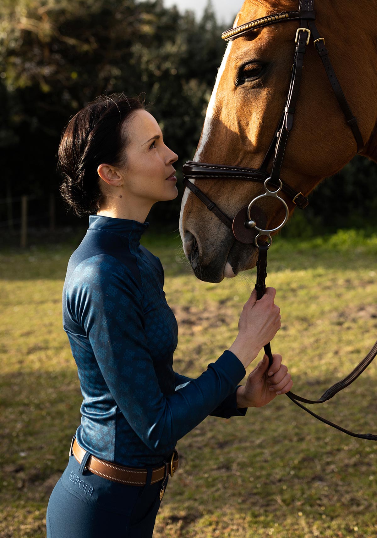 Aqua Sport Sun Shirt - Espoir Equestrian - Equiluxe Tack