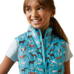 Ariat Girls Bella Reversible Insulated Vest - Ariat - Equiluxe Tack
