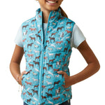 Ariat Girls Bella Reversible Insulated Vest - Ariat - Equiluxe Tack