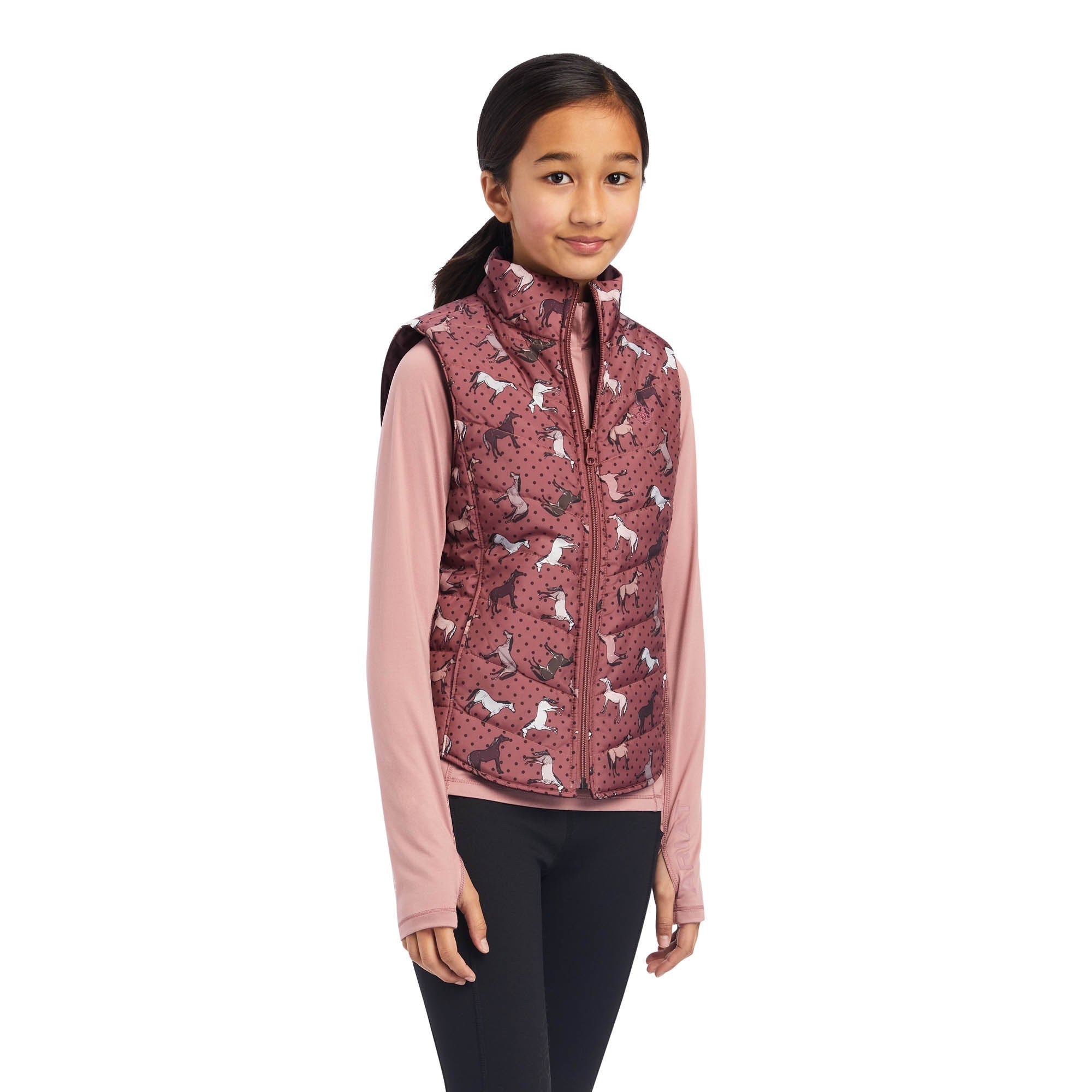 Ariat Girls Bella Reversible Insulated Vest - Ariat - Equiluxe Tack