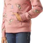 Ariat Girls Bronc Scene 1/4 Zip Sweatshirt - Ariat - Equiluxe Tack