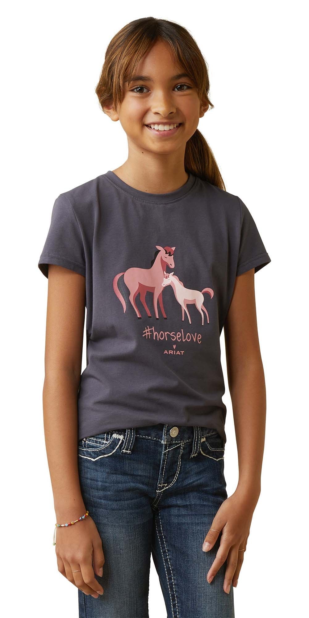Ariat Girls horselove T-Shirt - Ariat - Equiluxe Tack