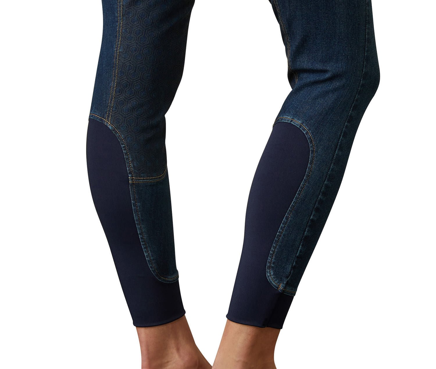 Ariat Halo Denim Full Seat Breech, Birch Marine - Ariat - Equiluxe Tack