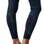 Ariat Halo Denim Full Seat Breech, Birch Marine - Ariat - Equiluxe Tack